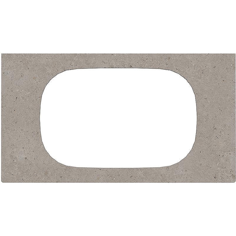 Столешница под раковину Kerama Marazzi Magica 90 MA.2.0.SG519920R\90 Серая матовая