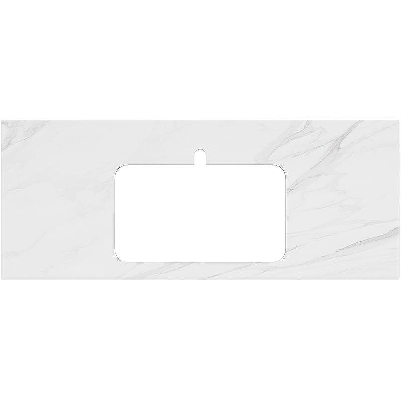 Столешница под раковину Kerama Marazzi Plaza Classic Neo Монте тиберио 120 PL2.SG507100R\120 Белый мрамор