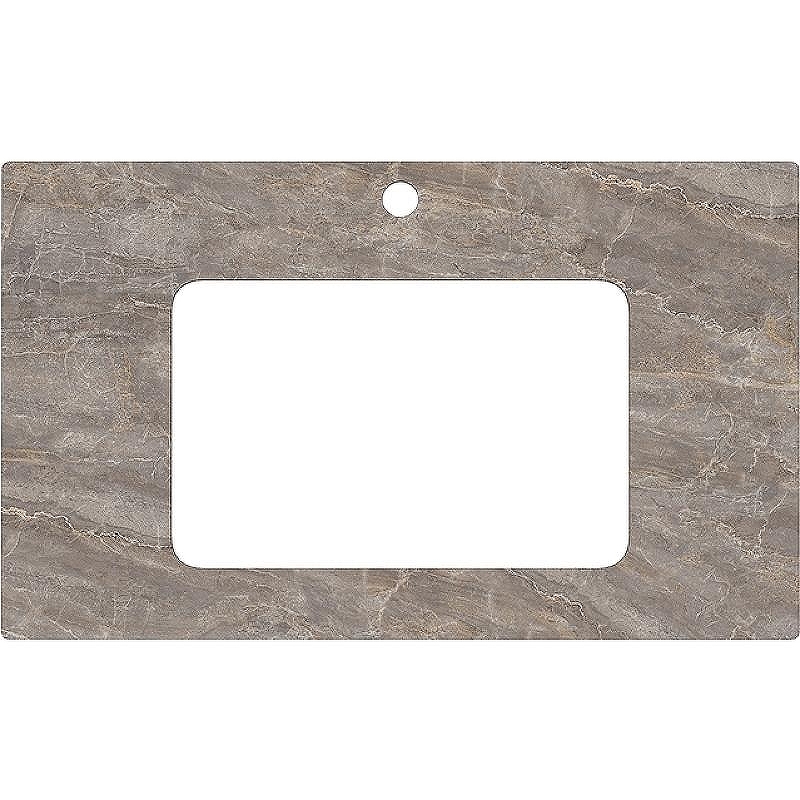 Столешница под раковину Kerama Marazzi Plaza Classic Neo Парнас 80 PL3.VT280\80 Коричнево-серая