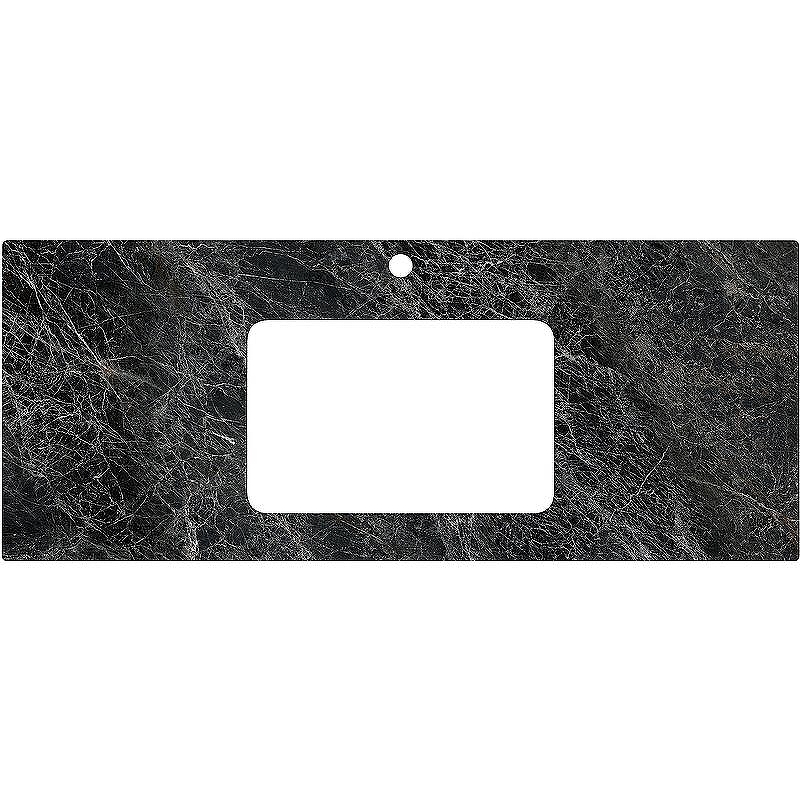 Столешница под раковину Kerama Marazzi Plaza Classic Neo Риальто 120 PL3.VT93\120 Темно-серая