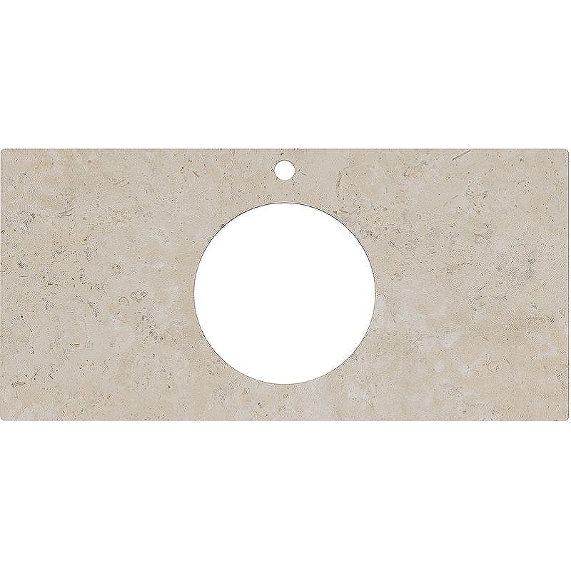 Столешница под раковину Kerama Marazzi Plaza Modern Про Лаймстоун АТ 100 PL5.DD590500R\100 Бежевый камень
