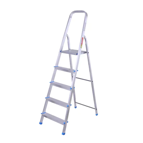 Стремянка алюминиевая Ladderbel 5 ступеней максимальная нагрузка 150 кг