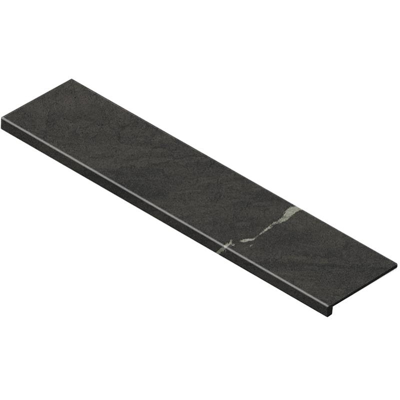Ступень фронтальная Atlas Concorde Russia Forte dei Marmi Rock Venaria Black Scalino Frontale 620070002892 33x120 см