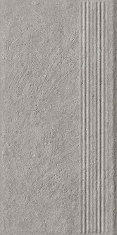 Ступень фронтальная Ceramika Paradyz Carrizo Grey Коричневый матовая 30x60 см