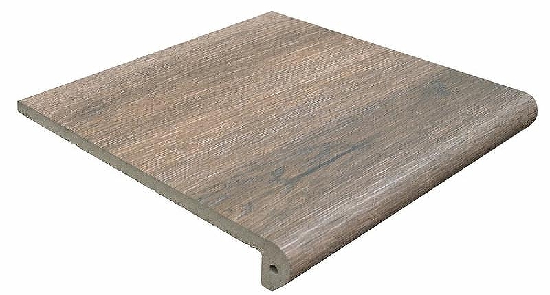 Ступень фронтальная Exagres Forest Peldano Moka 33х33 см