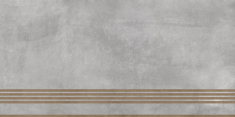 Ступень GlobalTile Norse ST186VG Серый Неполированная 30х60 см