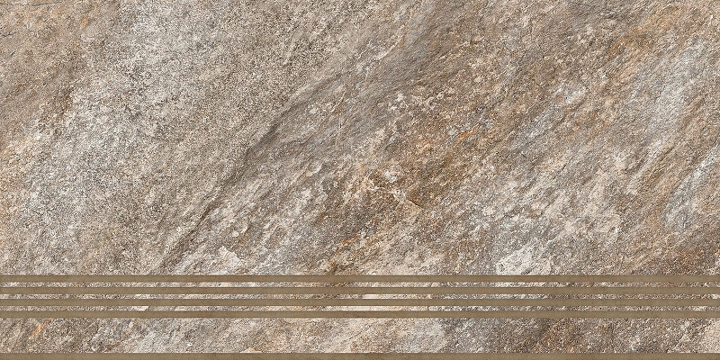 Ступень GlobalTile Thor ST216VG Бежевый Неполированная 30х60 см