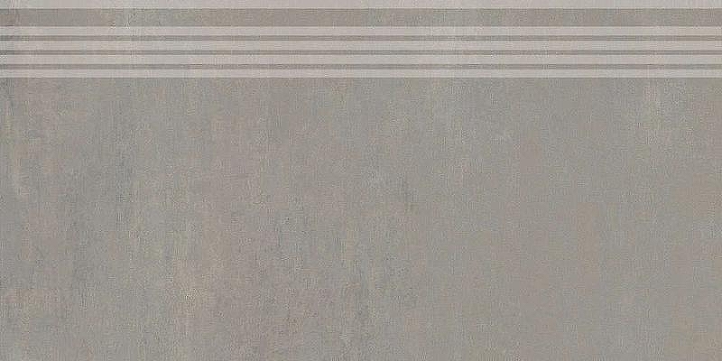 Ступень Kerama Marazzi Гварди серый светлый матовый обрезной SG640120R\GR 30х60 см