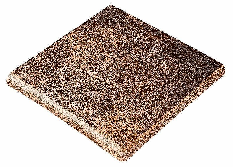 Ступень угловая Gres de Aragon Castano Esquina Ref.24 33х33 см