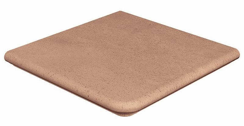 Ступень угловая Gres de Aragon Urban Esquina Redonda Marron 33х33 см
