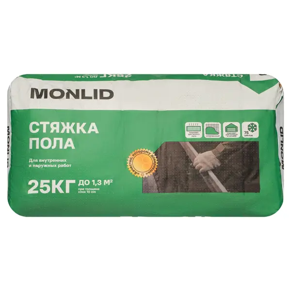 Стяжка пола MONLID 25 кг