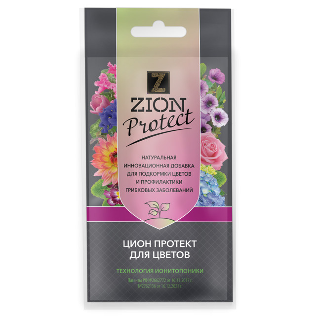 субстрат ZION (ЦИОН) Protect для цветов 40г