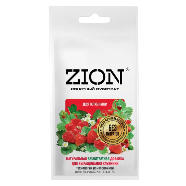 Субстрат Zion ионный для клубники 30г