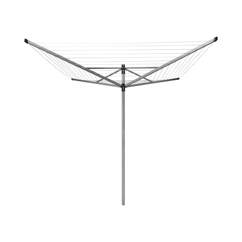 Сушилка для белья напольная уличная Brabantia Lift-O-Matic 40 м 1870х2950х2950 мм серая металлик