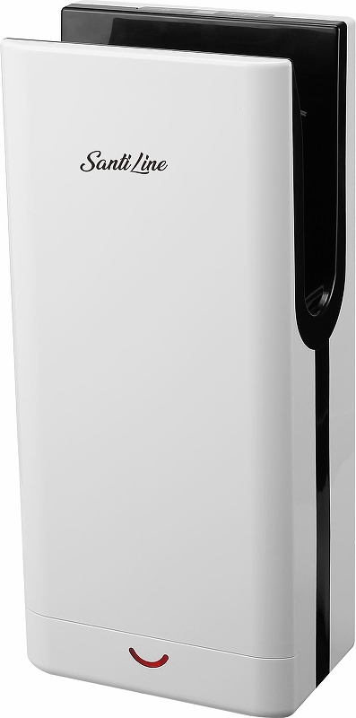 Сушилка для рук SantiLine SL-8001 цвет Белый Черный