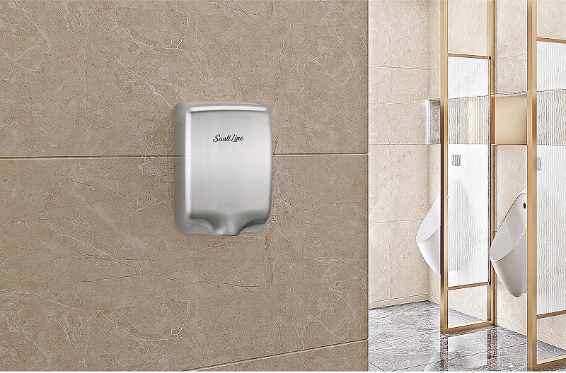Сушилка для рук SantiLine SL-8005 цвет Нержавеющая сталь