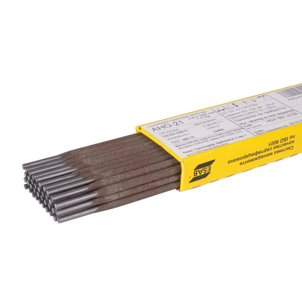 Сварочные электроды Esab АНО-21 d3 мм 1 кг (3903303WZ0)