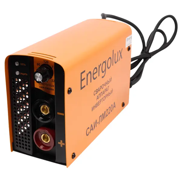 Сварочный аппарат инверторный Energolux САИ-ЛМ220А, 220 А, до 4 мм