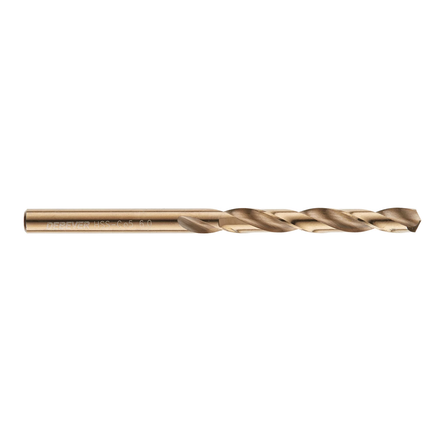 Сверло по металлу спиральное Debever Machining Solutions 6х93 мм HSS-Co5 (DB-1150600)