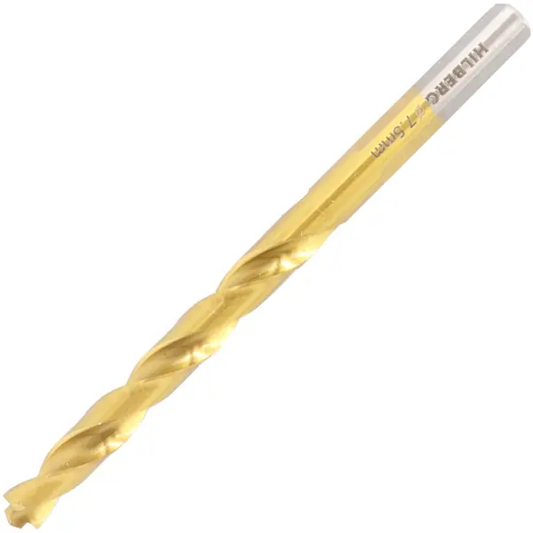 Сверло спиральное по металлу HSS Hilberg CO075 7.5x109 мм