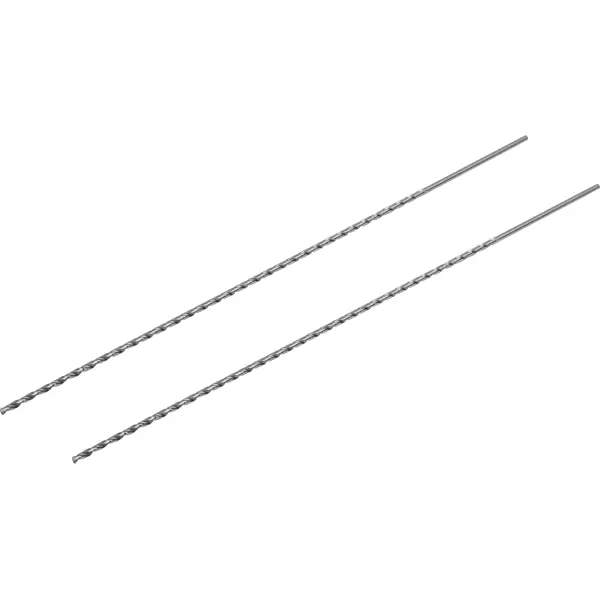 Сверло спиральное по металлу удлиненное HSS Vertextools 3x300 мм, 2 шт.