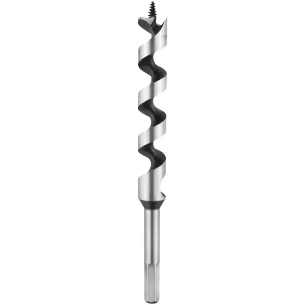 Сверло винтовое по дереву Vertextools 555-22-230 22x230 мм