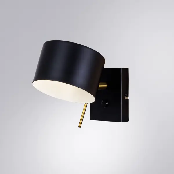 Светильник бра настенный Arte Lamp Sebastian цвет черный