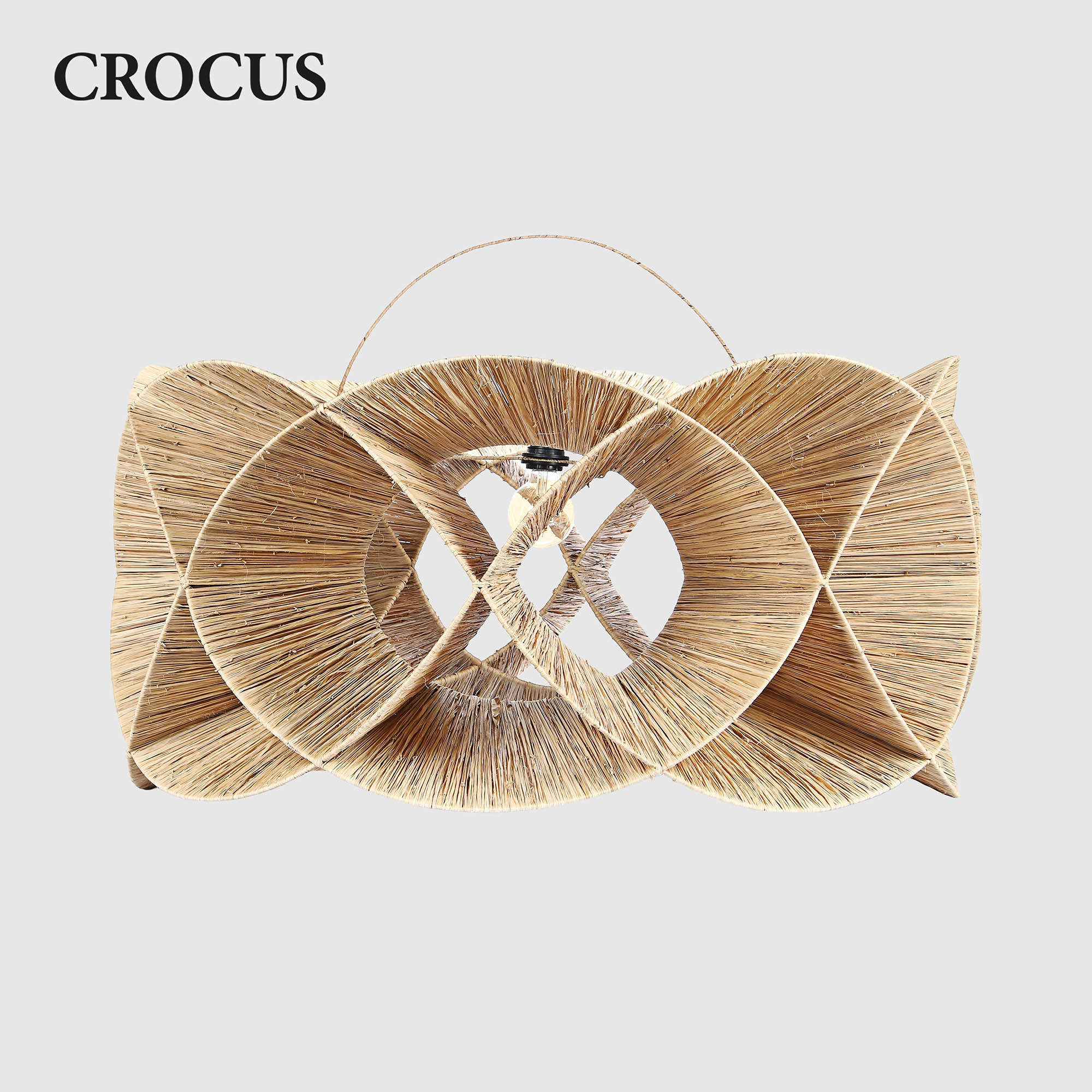 Светильник Crocus sisal gelombang