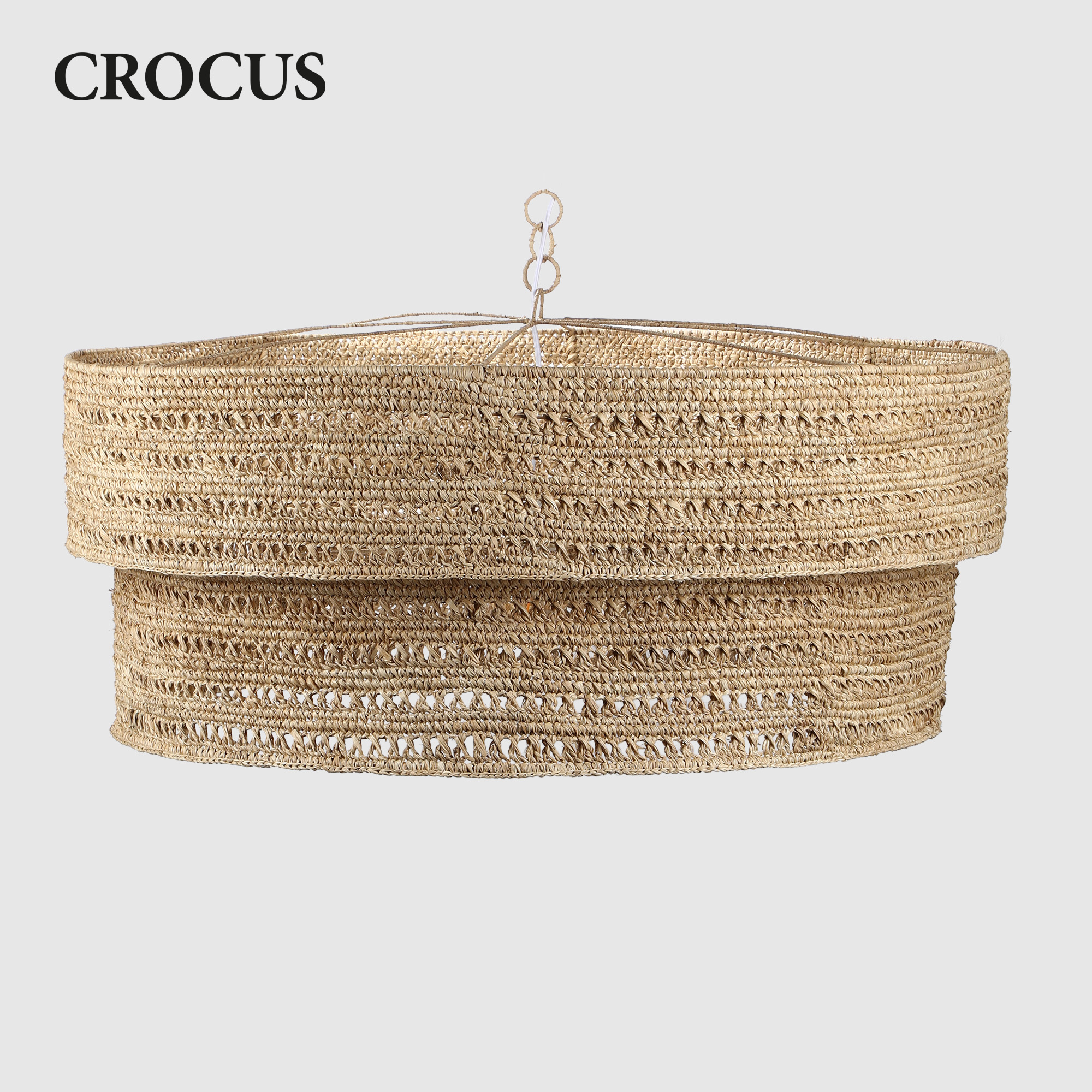 Светильник Crocus sisal tingkat jumbo