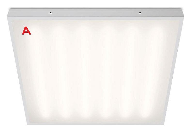 Светильник для потолка Армстронг WoltaSTD ДВО13-54-041-4К цвет плафона/подвески Белый, цвет арматуры Белый