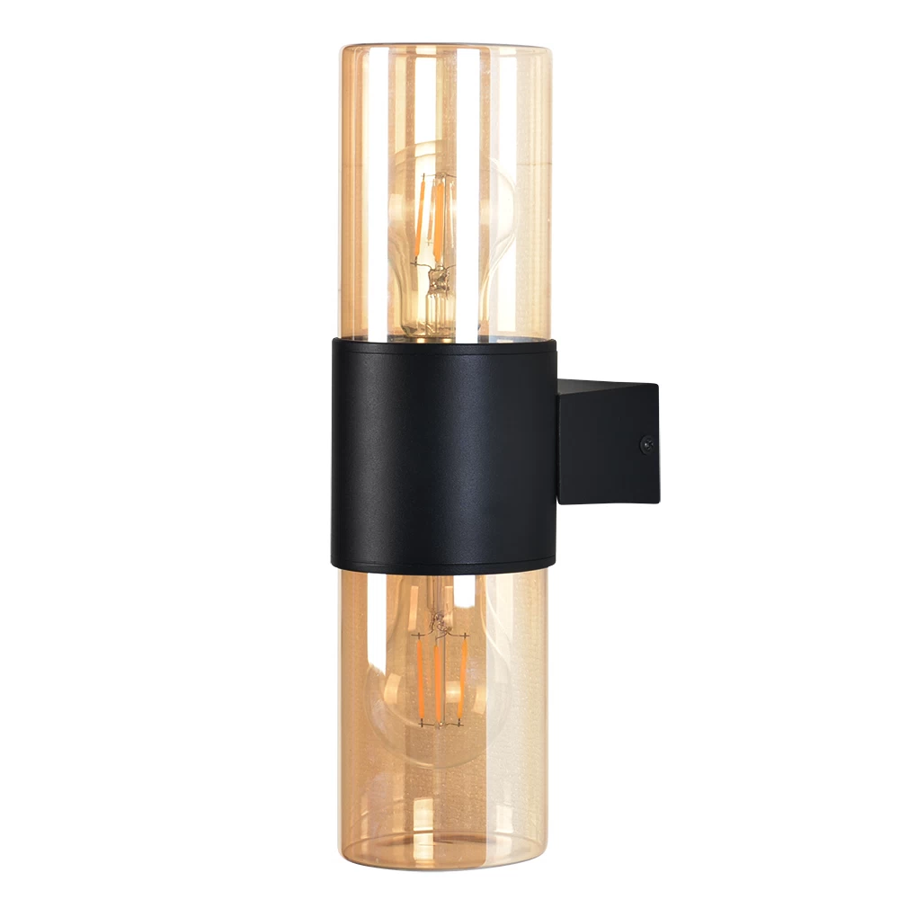 Светильник фасадный настенный Arte Lamp Seginus черный E27 80 Вт IP54 (A6515AL-2BK)