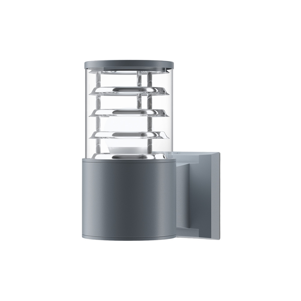 Светильник фасадный настенный Outdoor Bronx серый E27 60 Вт IP54 (O576WL-01GR)