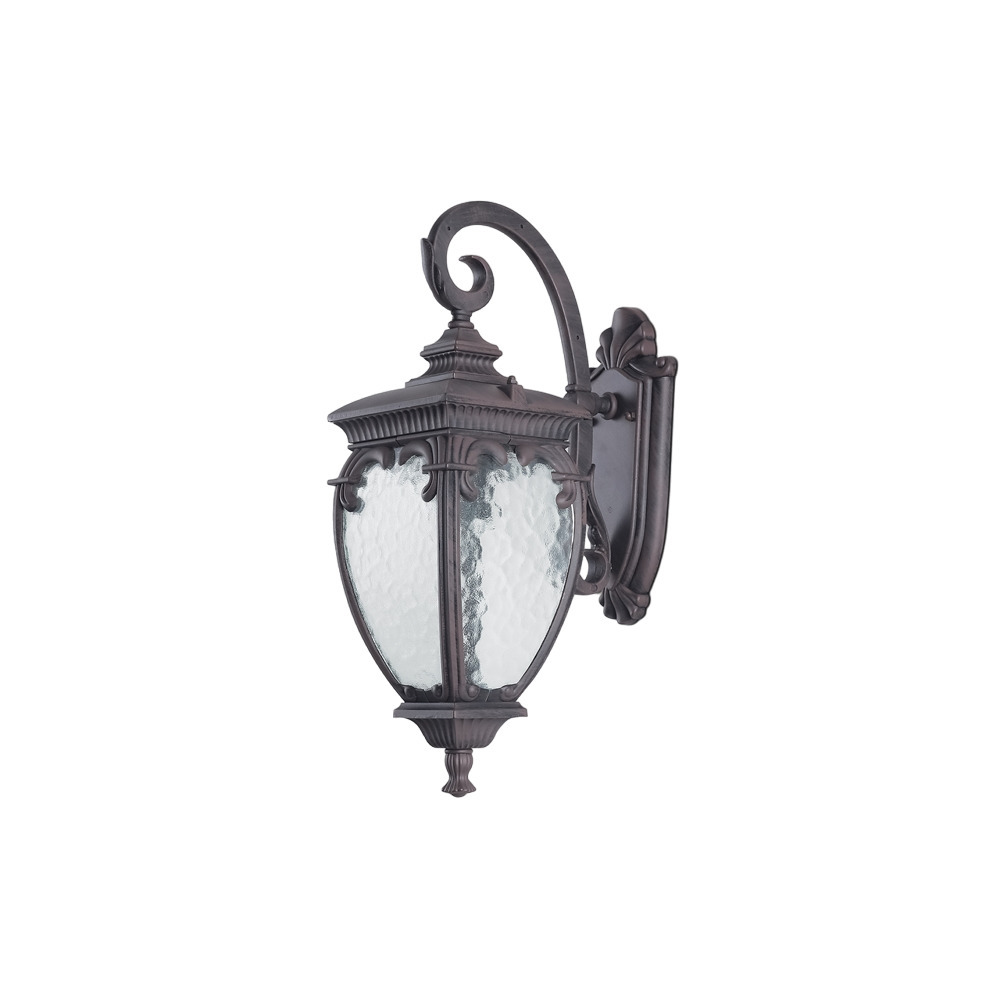 Светильник фасадный настенный Outdoor Fleur античная бронза E27 60 Вт IP44 (O414WL-01BZ)