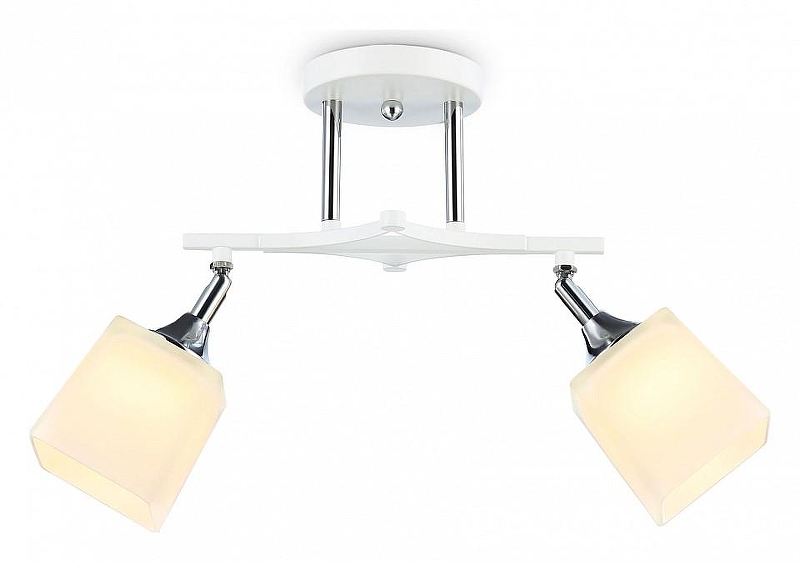 Светильник на штанге Ambrella Light TR TR303062 цвет плафона/подвески Белый, цвет арматуры Белый, Хром