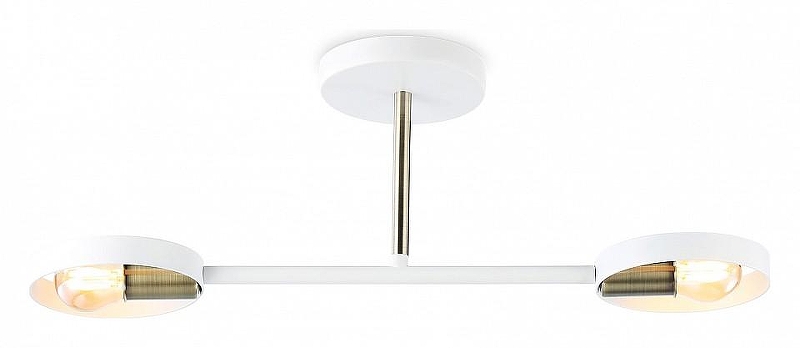 Светильник на штанге Ambrella Light TR TR8222 цвет плафона/подвески Белый, цвет арматуры Белый, Бронза