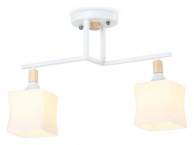 Светильник на штанге Ambrella Light TR TR9484 цвет плафона/подвески Белый, цвет арматуры Белый, Коричневый