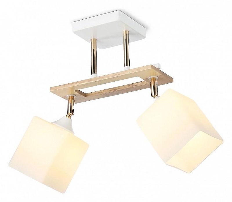 Светильник на штанге Ambrella Light TR TR9501 цвет плафона/подвески Белый, цвет арматуры Белый, Коричневый, Золото