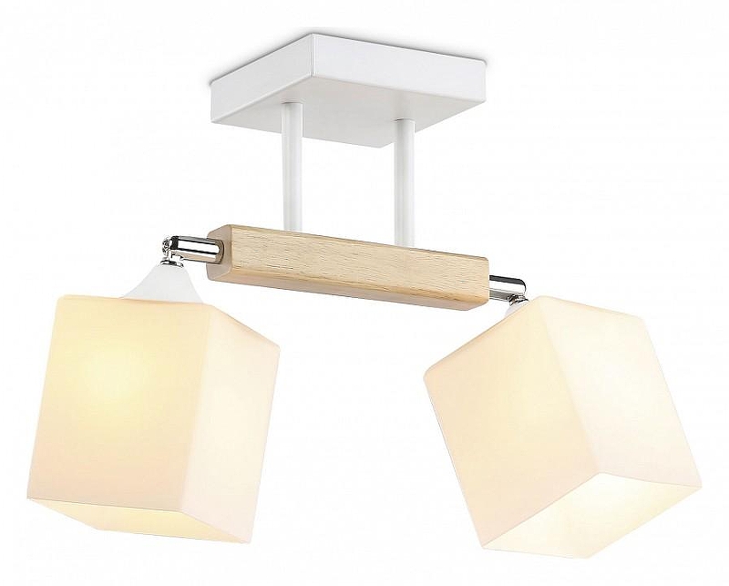 Светильник на штанге Ambrella Light TR TR9511 цвет плафона/подвески Белый, цвет арматуры Белый, Коричневый