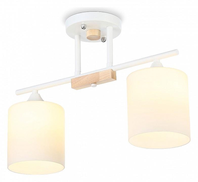 Светильник на штанге Ambrella Light TR TR9541 цвет плафона/подвески Белый, цвет арматуры Белый, Коричневый