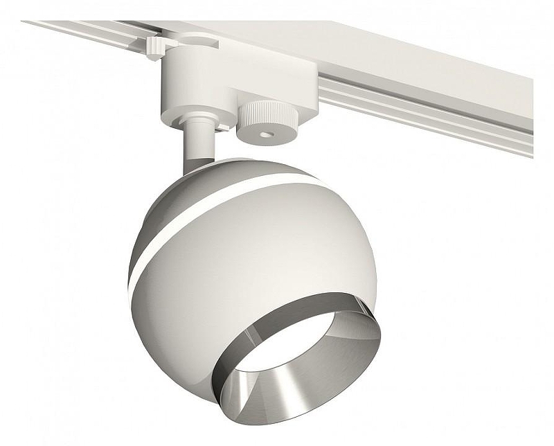 Светильник на штанге Ambrella Light XT XT1101021 цвет плафона/подвески Белый, Серебро, цвет арматуры Белый