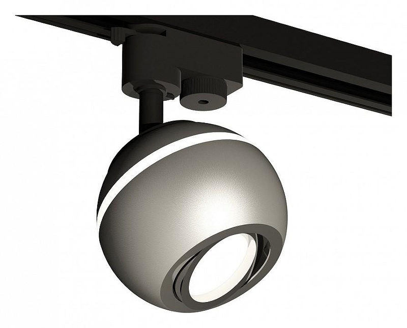Светильник на штанге Ambrella Light XT XT1103002 цвет плафона/подвески Серебро, цвет арматуры Черный