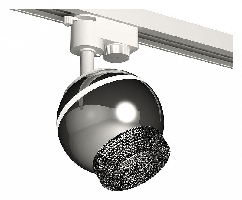 Светильник на штанге Ambrella Light XT XT1104002 цвет плафона/подвески Серебро, цвет арматуры Черный