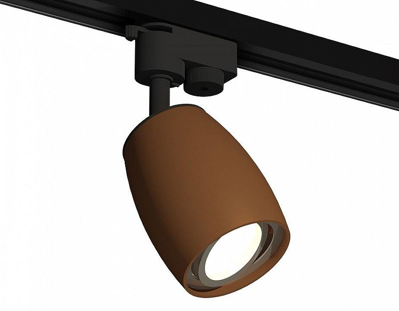 Светильник на штанге Ambrella Light XT XT1124003 цвет плафона/подвески Коричневый, Серебро, цвет арматуры Черный