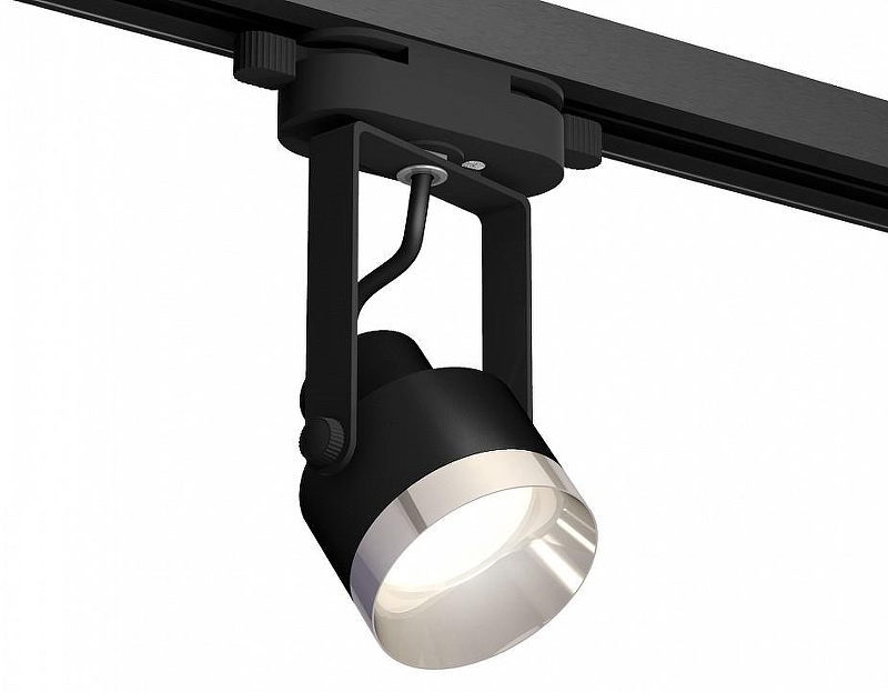 Светильник на штанге Ambrella Light XT XT6602042 цвет плафона/подвески Серебро, цвет арматуры Черный