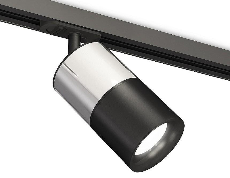 Светильник на штанге Ambrella Light XT XT7402072 цвет плафона/подвески Серебро, Черный, цвет арматуры Черный