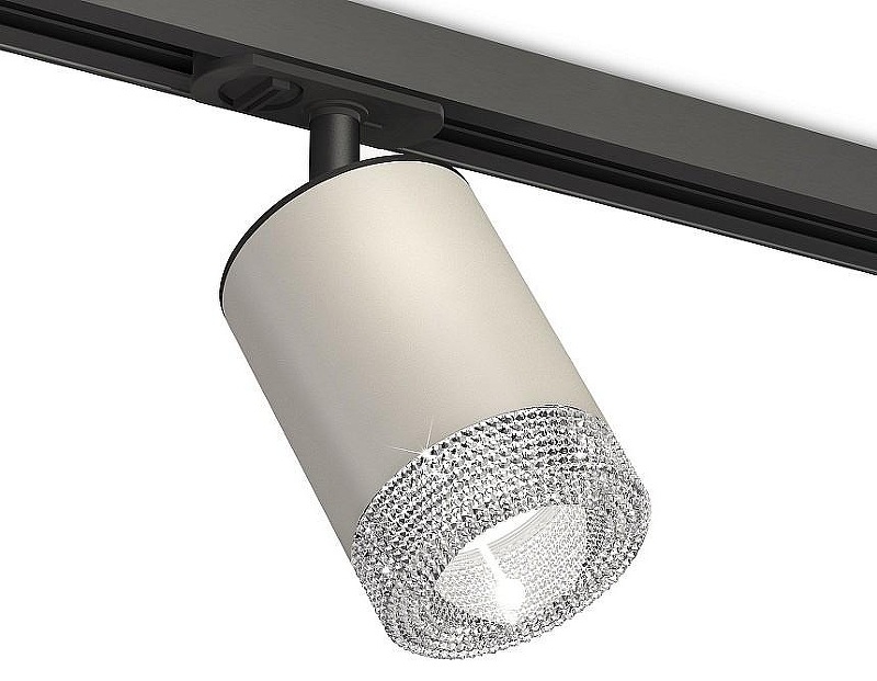 Светильник на штанге Ambrella Light XT XT7423010 цвет плафона/подвески Серебро, Серый, цвет арматуры Черный