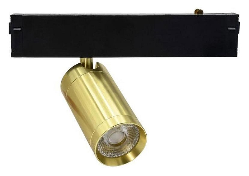 Светильник на штанге Aployt Magnet1c track 220 APL.0205.10.09 цвет плафона/подвески Латунь, цвет арматуры Черный