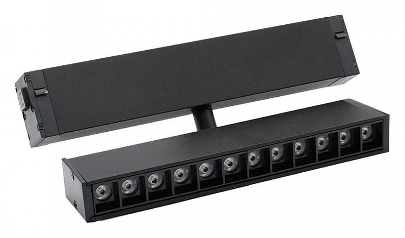 Светильник на штанге Aployt Magnetic track 220 APL.0202.00.09 цвет плафона/подвески Черный, цвет арматуры Черный