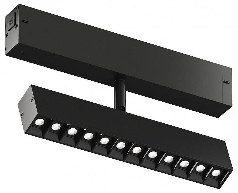 Светильник на штанге Denkirs Smart DK8006-BK цвет плафона/подвески Черный, цвет арматуры Черный