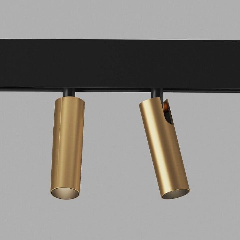 Светильник на штанге Elektrostandard Slim Magnetic a063527 цвет плафона/подвески Латунь, цвет арматуры Латунь